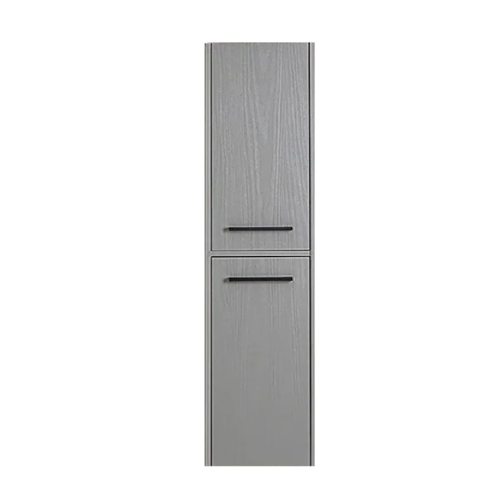 Dulap Baie Suspendat Sofia Gri Deschis 140 cm