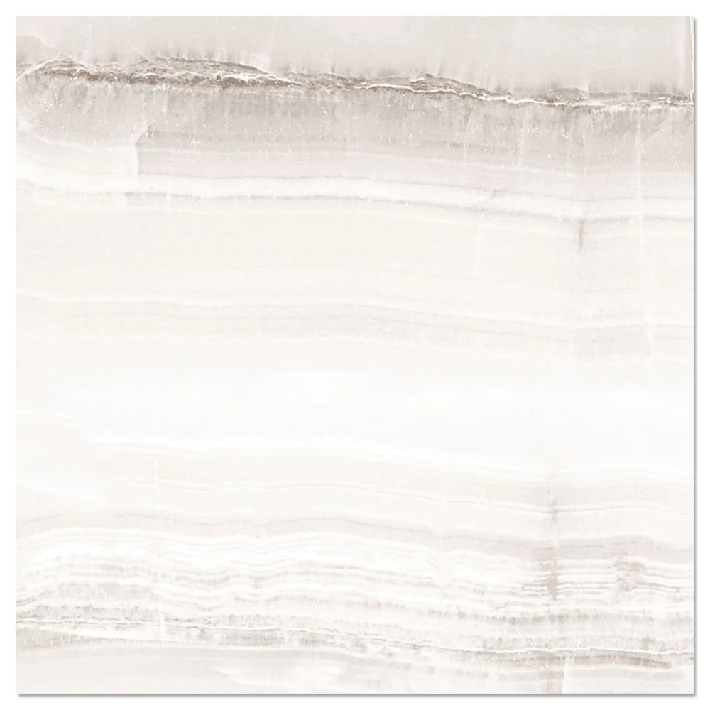 Gresie Exterior / Interior Portelanata Mercan Grey 48 x 48 cm Lucioasa Tip Marmura