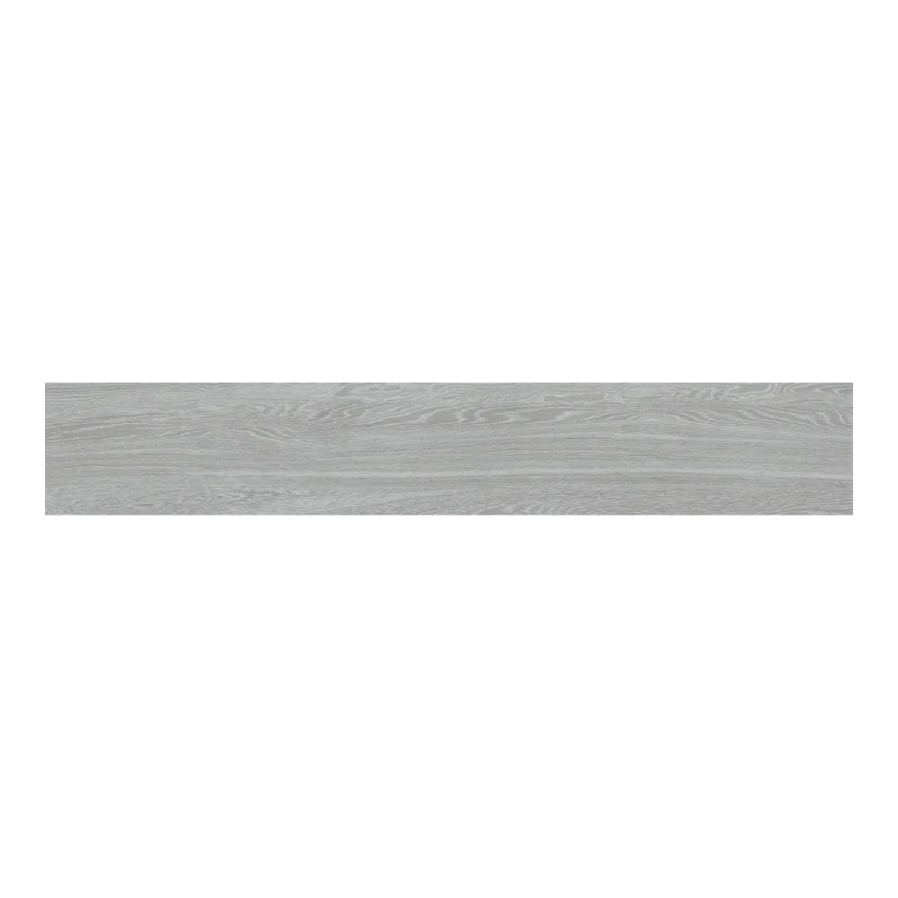 Gresie Tip Parchet Exterior / Interior Aspen Grey 19.7 x 120 Cm Mata Portelanata Rectificata Antiderapanta