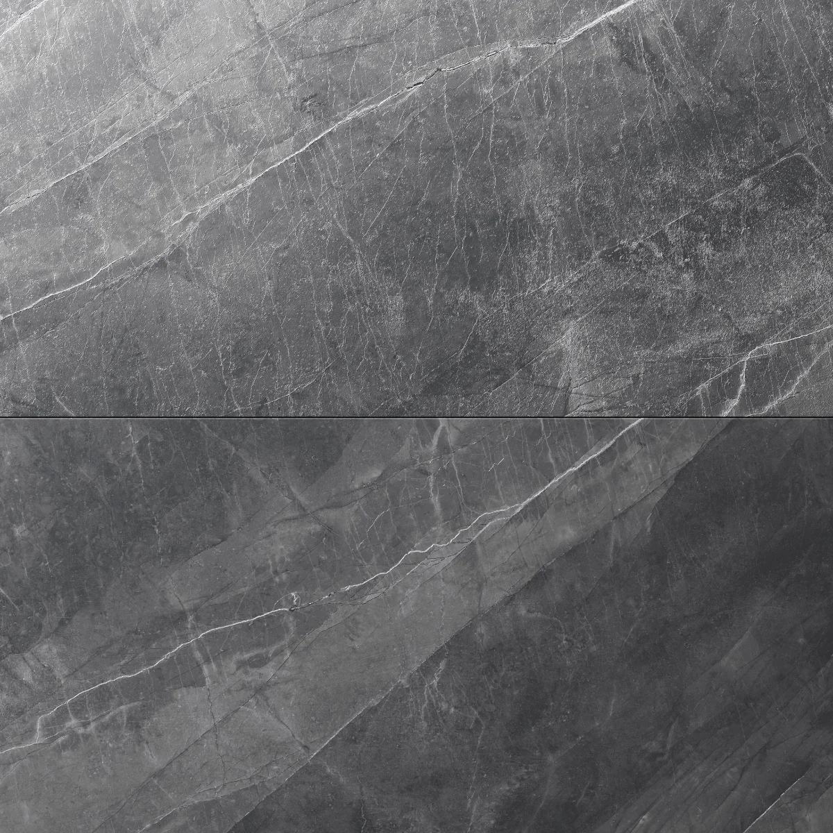 Gresie Portelanata Exterior / Interior Armany Grey 60 x 120 cm Mata Rectificata Tip Marmura