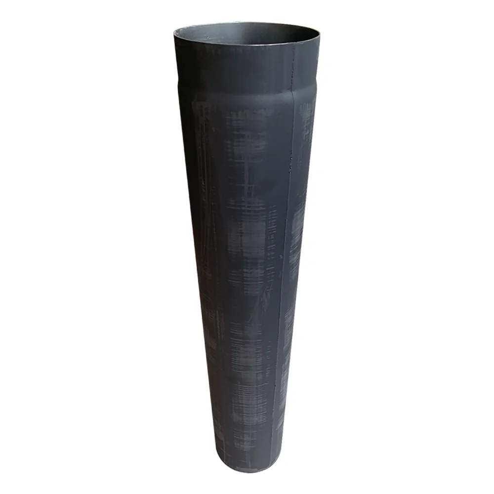 Burlan Soba 130 X 900 mm Negru Mat