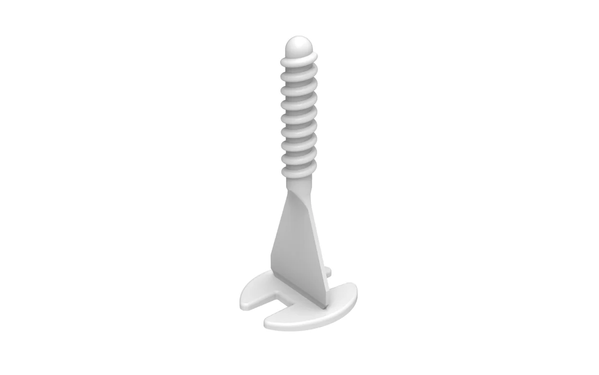 Distantier Tip Surub Pentru Gresie Si Faianta 1 mm (50 Buc/Punga)