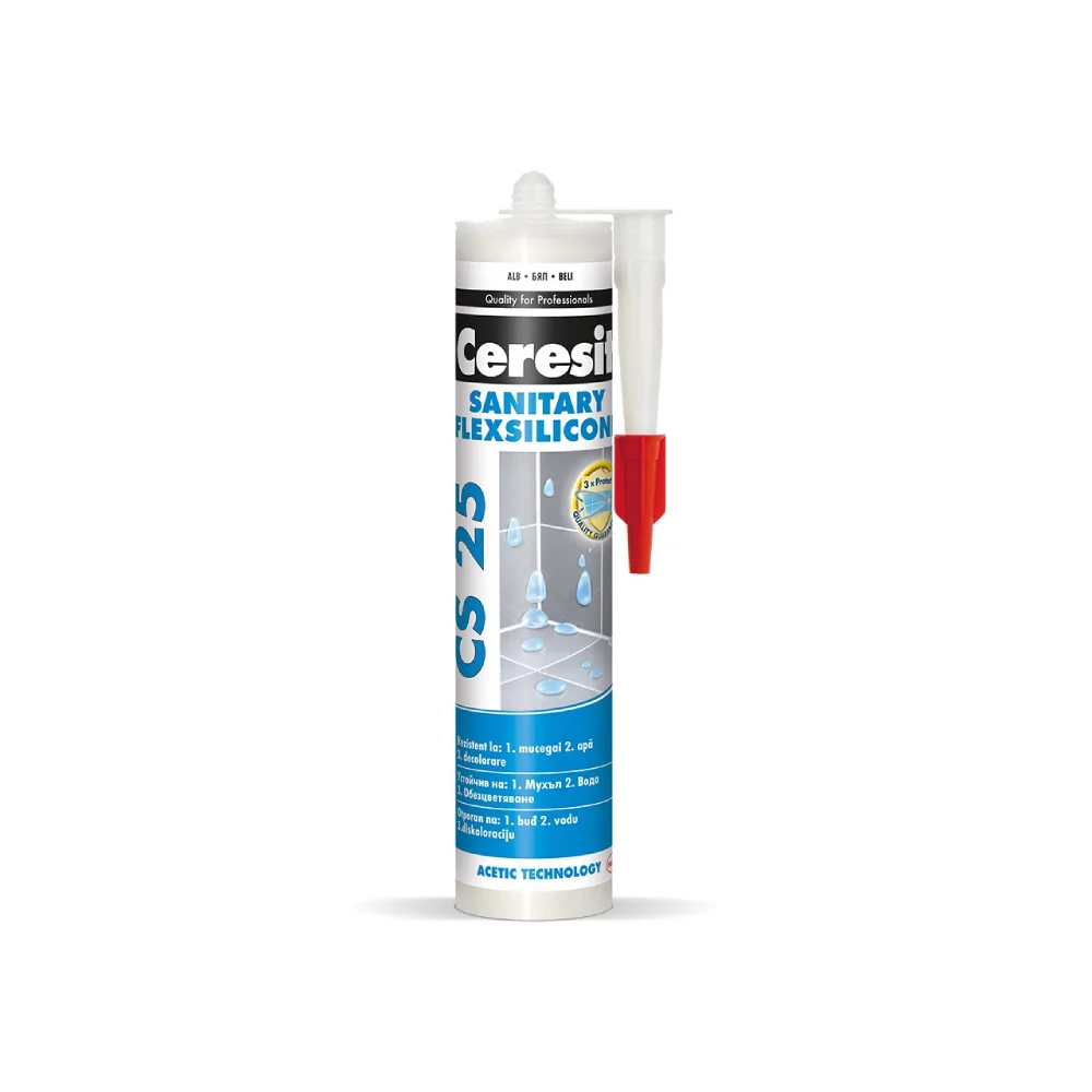Silicon Sanitar Ceresit CS 25 280 ml Transparent