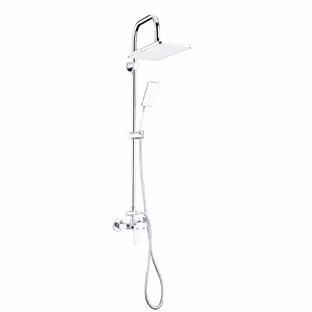 Coloana De Dus Boet Luca 14430 Bara Fixa Baterie Monocomanda Furtun Si Para De Dus Crom
