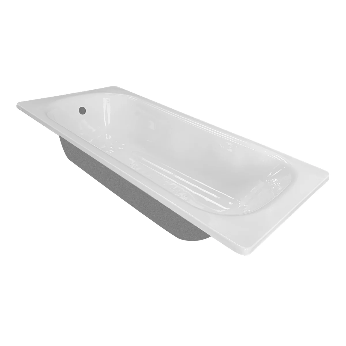 Cada Baie Dreptunghiulară Clara Pentru Suport Oțel Emailat 160 x 70 cm