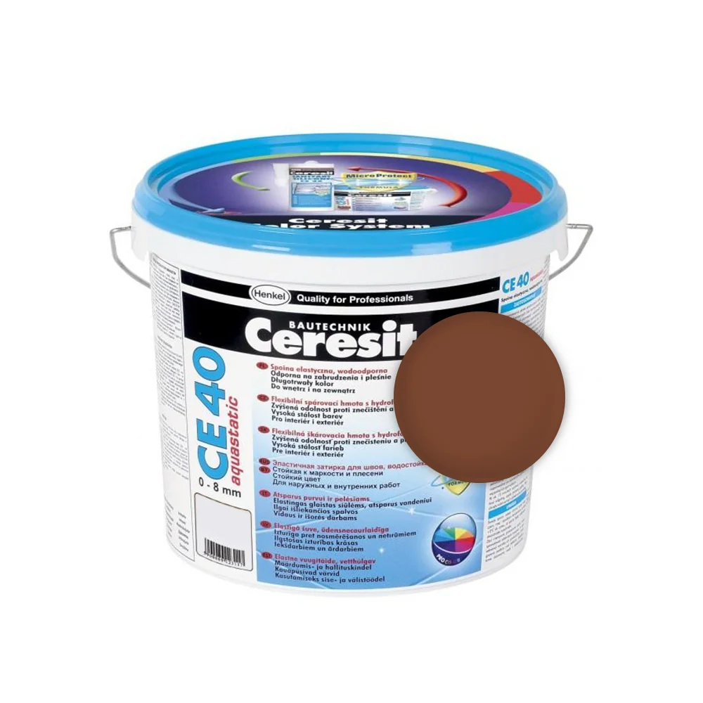 Chit De Rosturi Gresie Si Faianta Ceresit CE 40 Cacao 5 Kg
