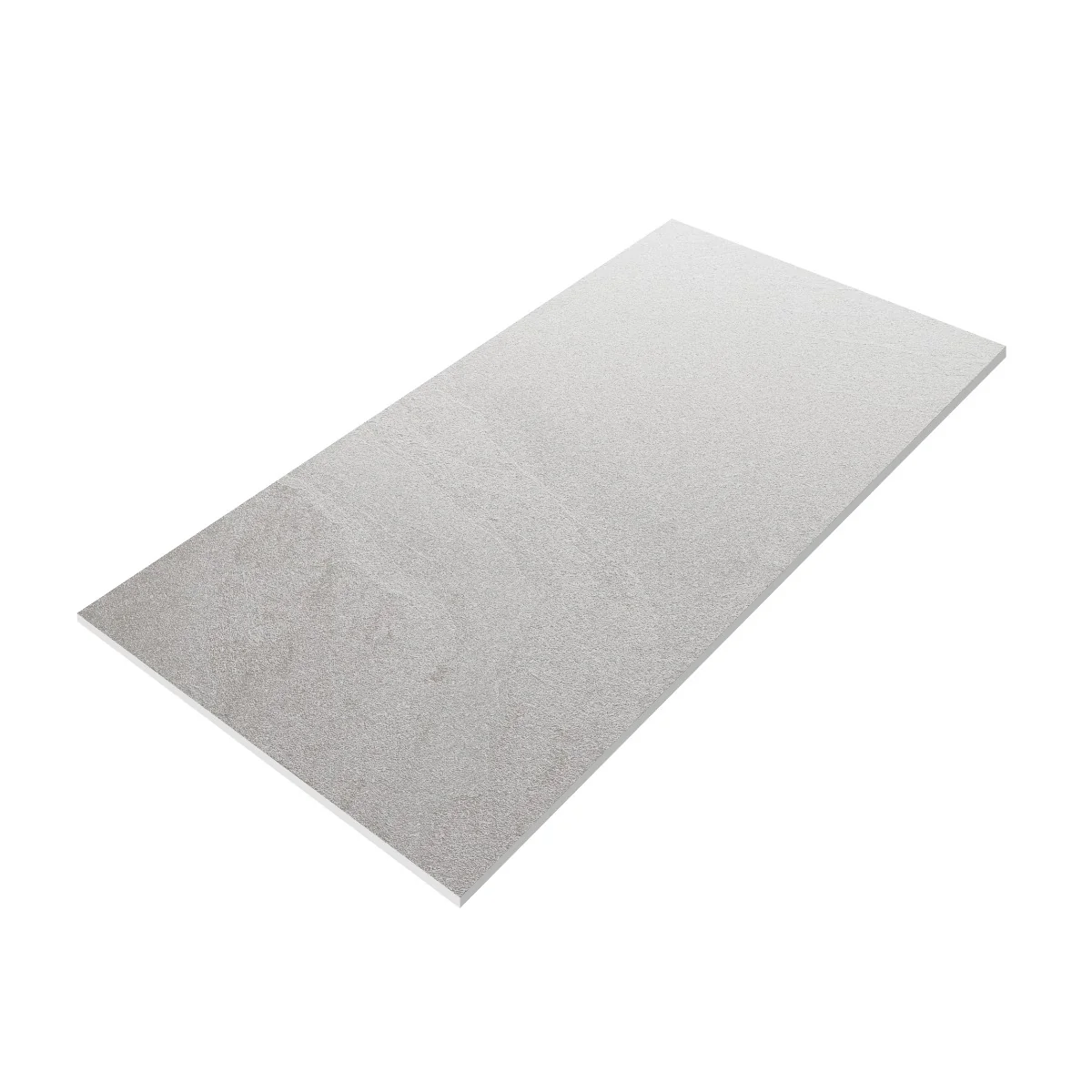 Gresie Portelanata Exterior / Interior Austin White 60 x 120 cm Mata Rectificata Aspect Ciment
