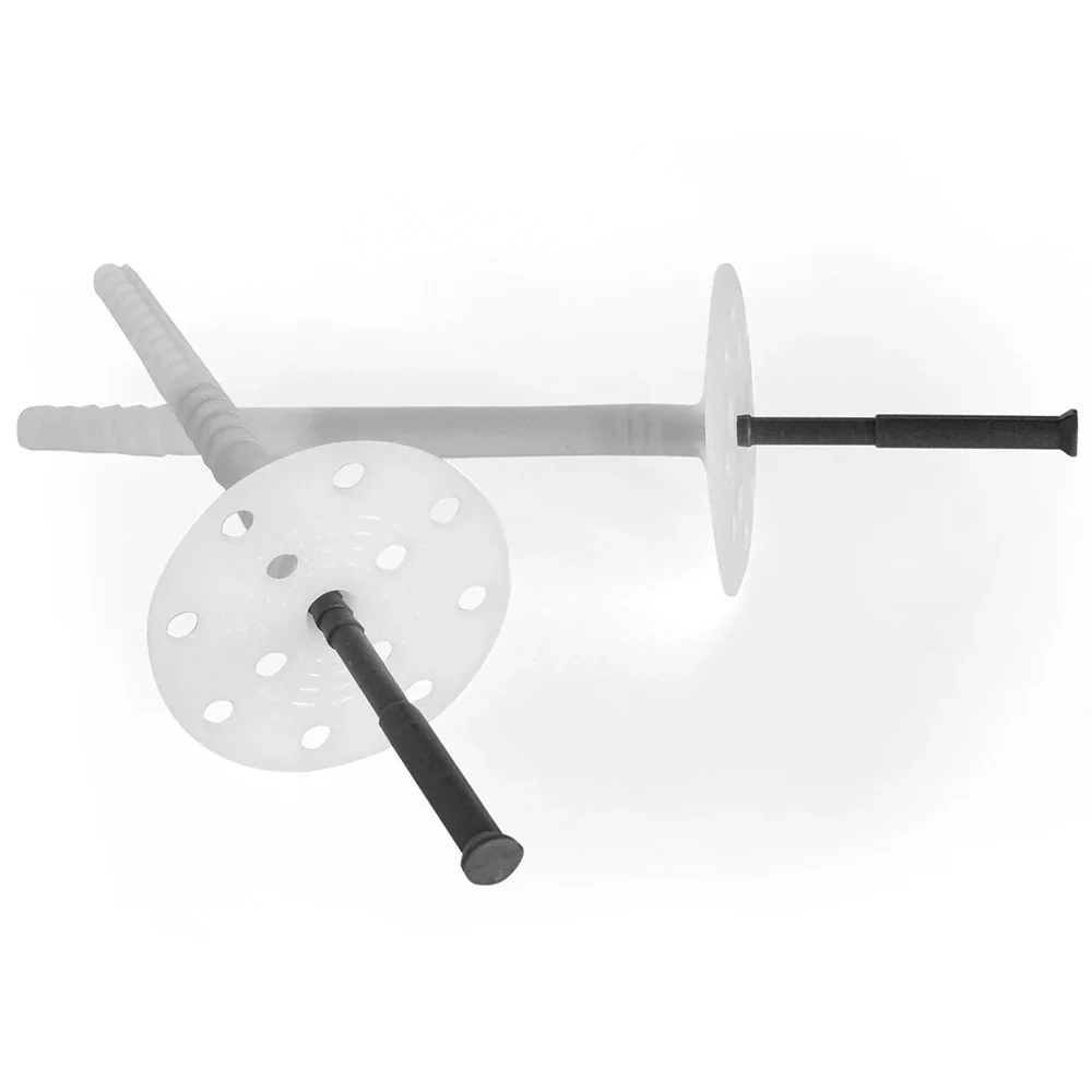 Diblu Cu Rozeta Si Tija Pentru Polistiren THERMOMASTER D 10 x 90 mm