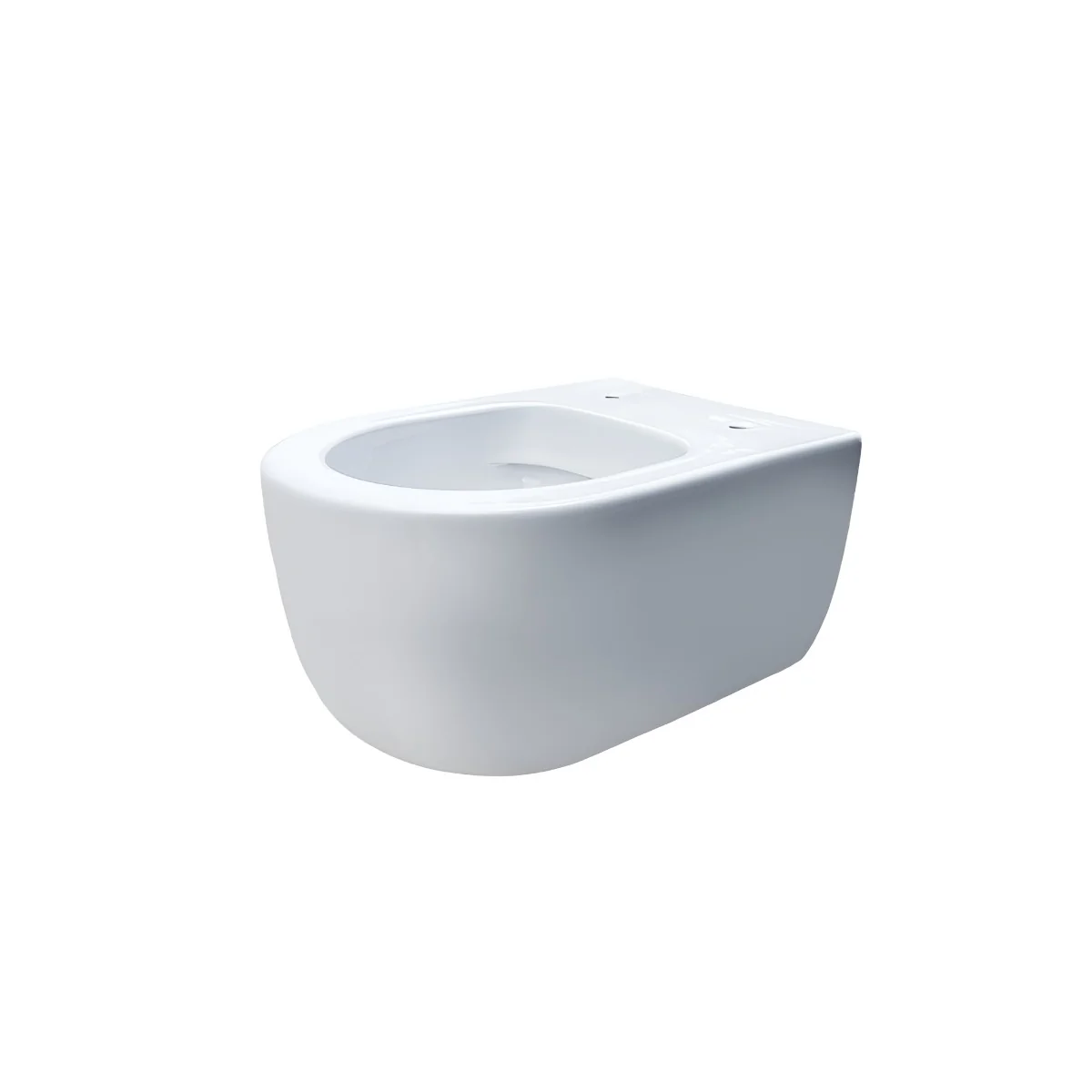 Vas WC Rimless Suspendat Supreme 49 cm Compatibil Capac Softclose Alb Lucios