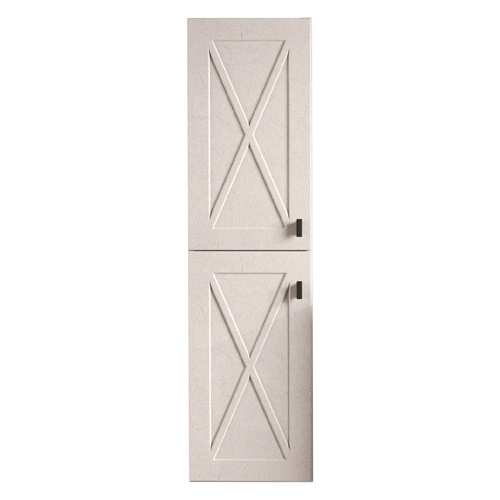 Dulap Baie Suspendat Bari 35x130 cm Alb