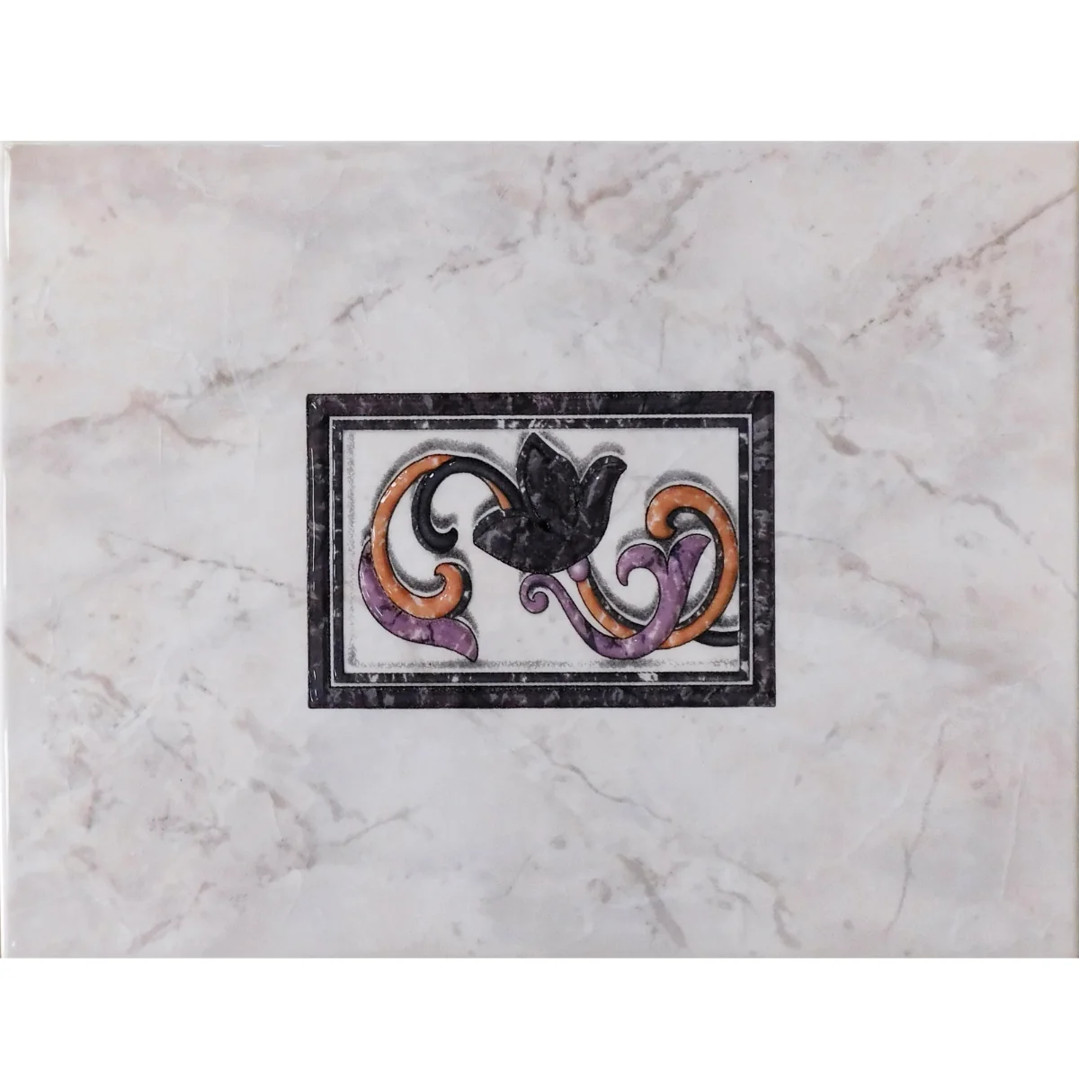 Faianta Decorativa Nepal Black 25X33