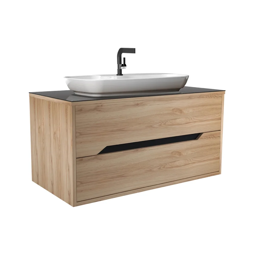 Set Mobilier Baie Orka Galia Suspendat 3 Piese Legnano 80 Cm