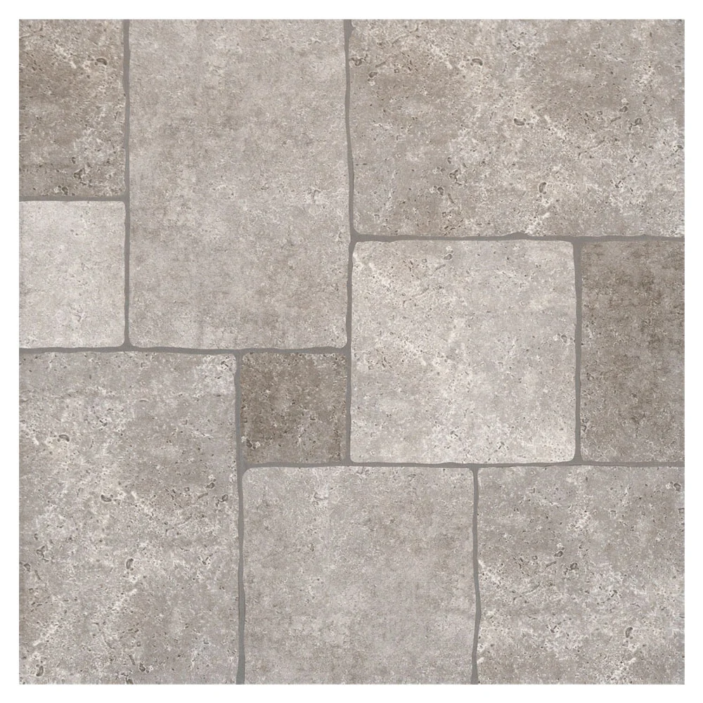 Gresie Exterior / Interior Antiderapantă Toscana Grey 60 x 60 cm Mată Porțelanată Rectificată Tip Piatră Naturală