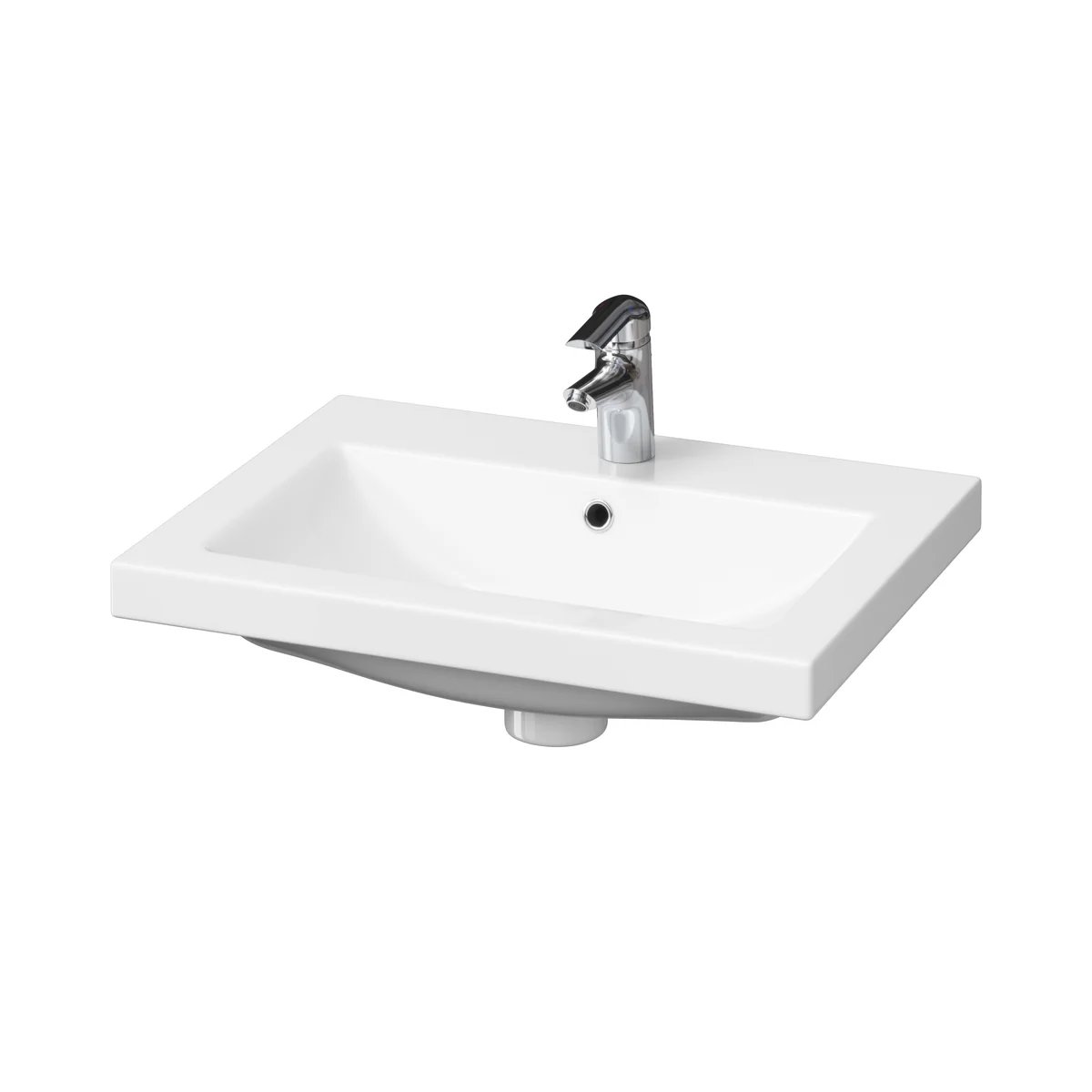 Lavoar Incastrat Cersanit Como K32-003 60 Cm Alb