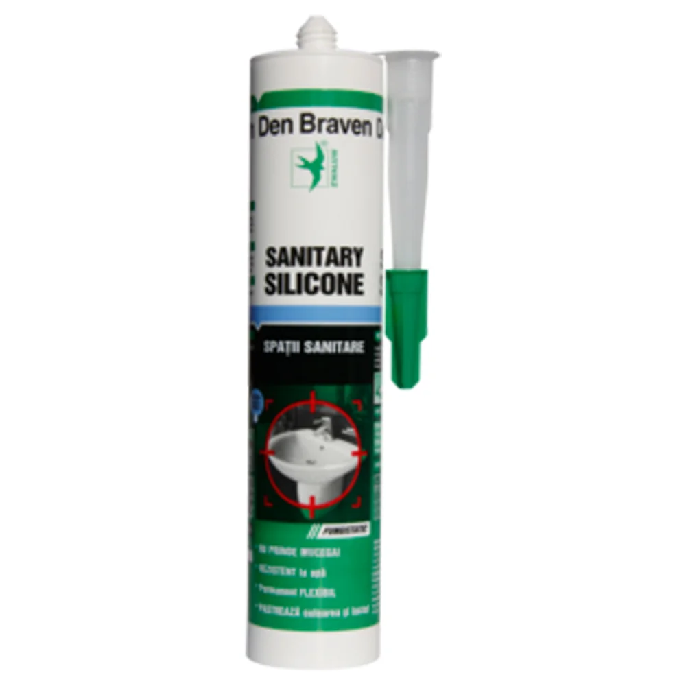 Silicon Sanitar Den Braven 280 ML Transparent