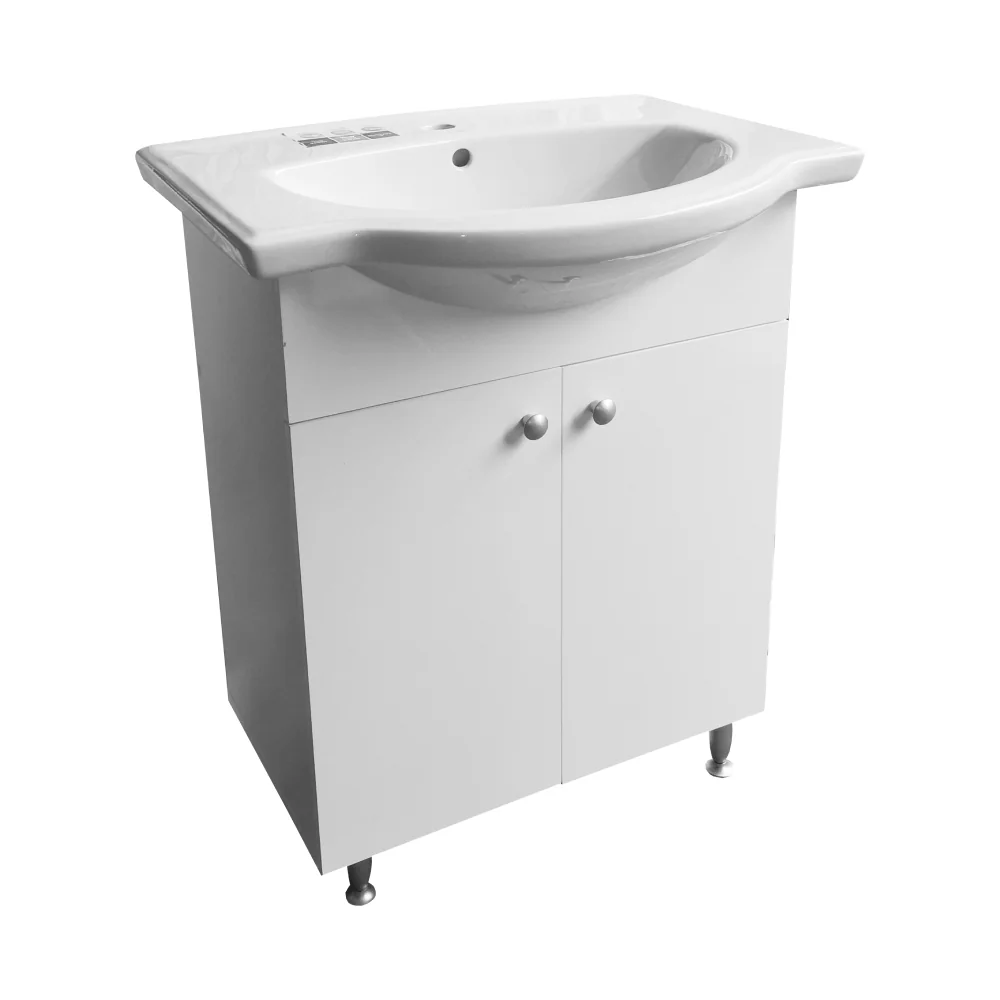 Masca Chiuveta / Lavoar Baie Selena 55 cm Alb