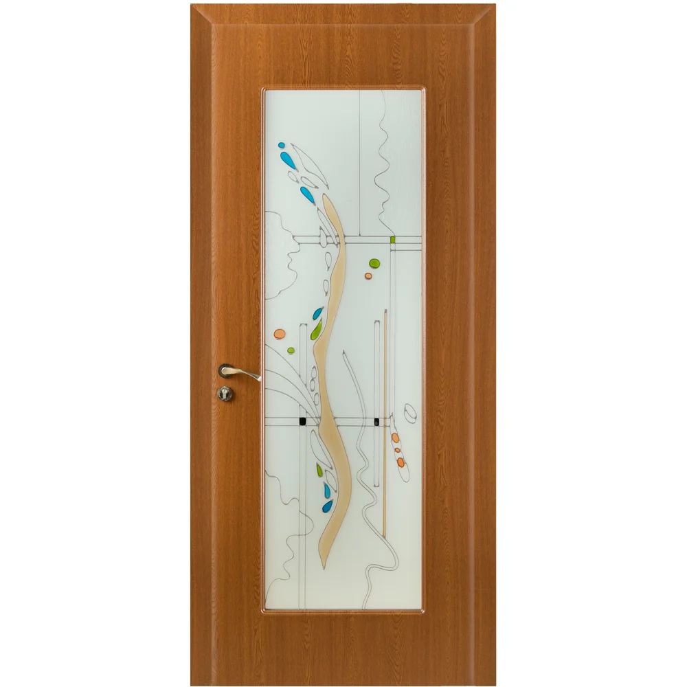Usa De Interior Din Lemn Fashion Cu Geam FSH 111 2000/700 Stejar Inchis