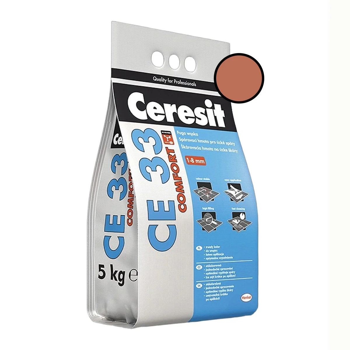 Chit De Rosturi Gresie Si Faianta Ceresit CE 33 Clinker 2 Kg