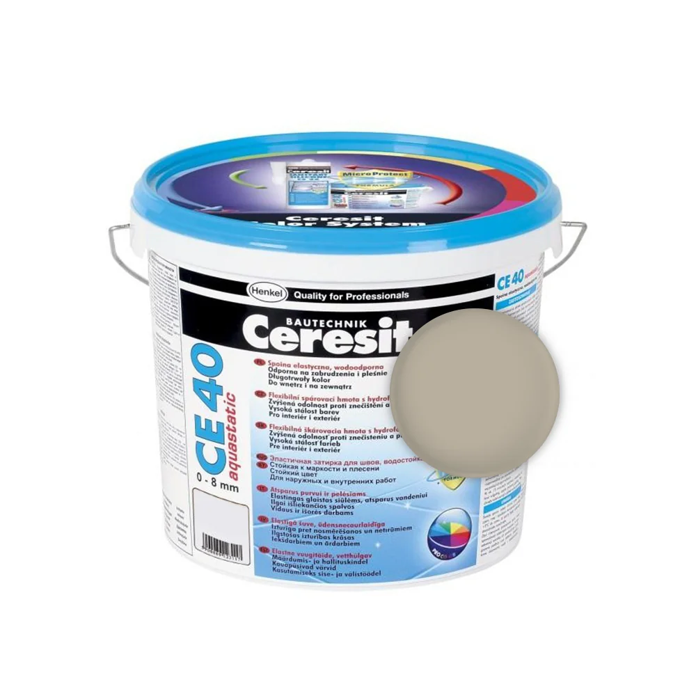 Chit De Rosturi Gresie Si Faianta Ceresit CE 40 Grey 2 Kg