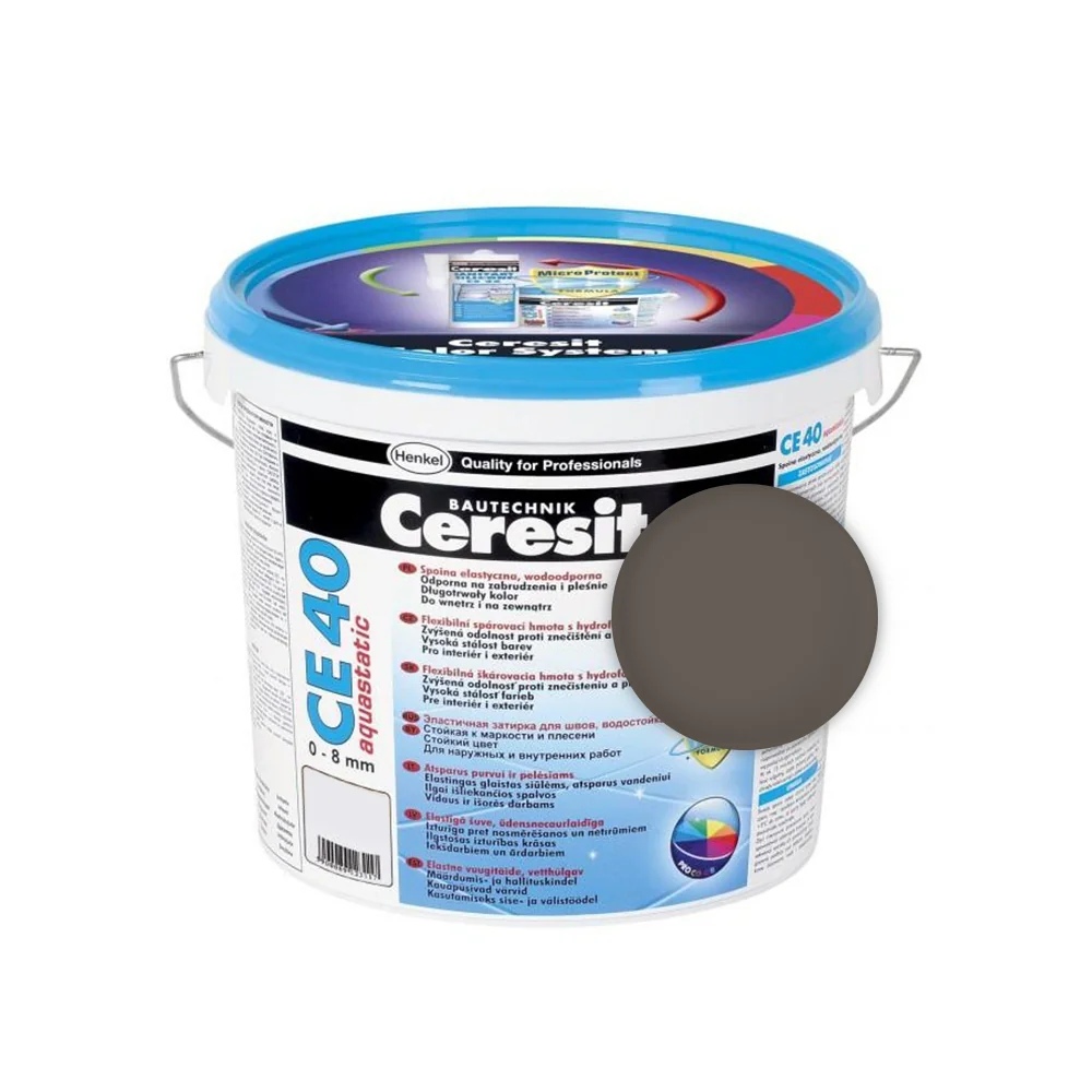 Chit De Rosturi Gresie Si Faianta Ceresit CE 40 Anthracite 2 Kg