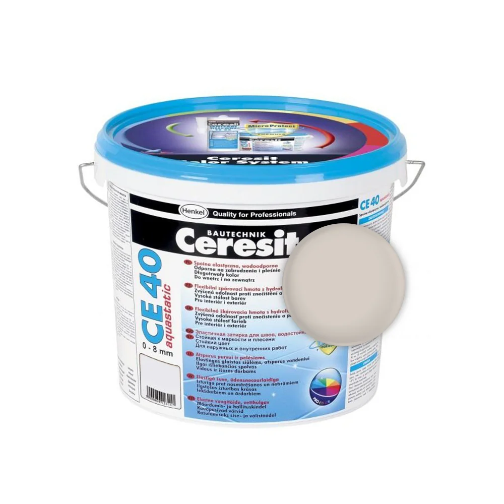 Chit De Rosturi Gresie Si Faianta Ceresit CE 40 Manhattan 5 Kg