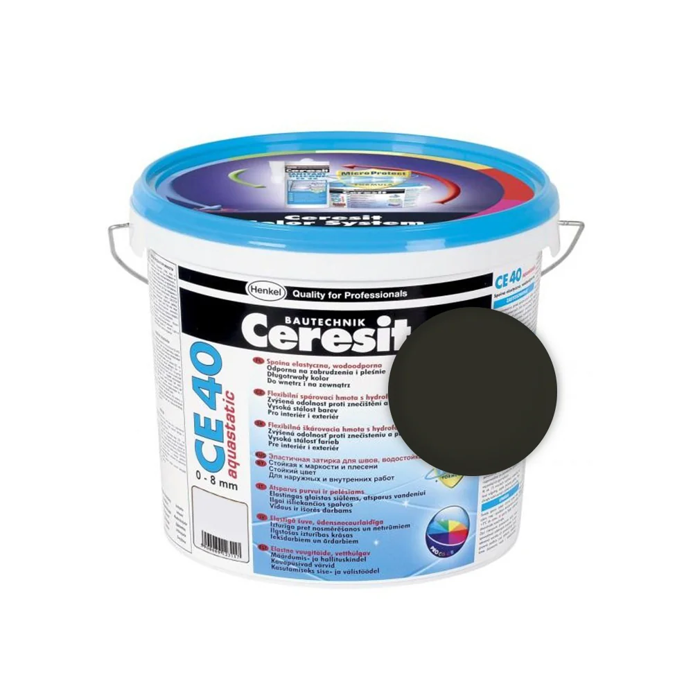 Chit De Rosturi Gresie Si Faianta Ceresit CE 40 Graphit 5 Kg