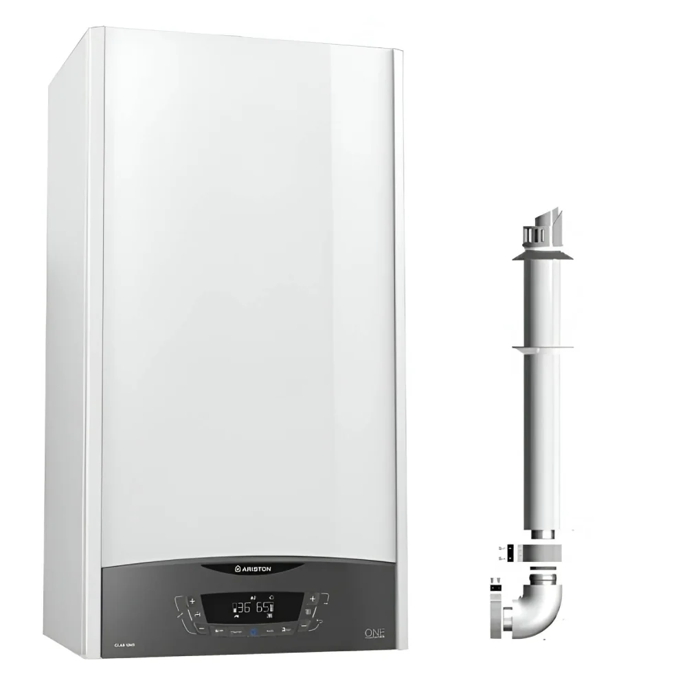 Centrala Termica Murala Clas One Ariston 30 KW Cu Wi-Fi Si Kit Evacuare Inclus