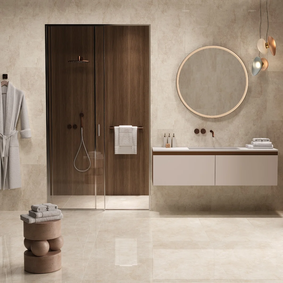 Faianta Ares Beige 32X60 Lucioasa