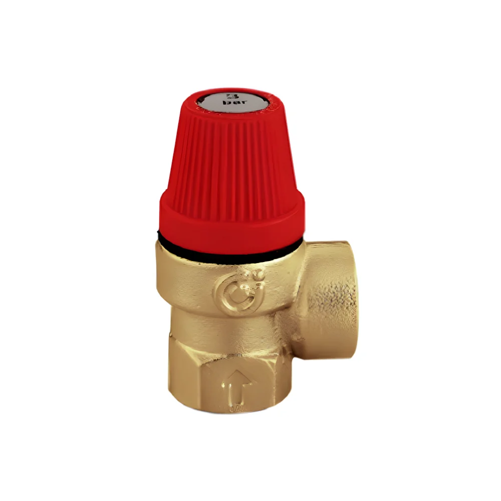 Supapă De Siguranță Alamă 1/2" 6 BAR