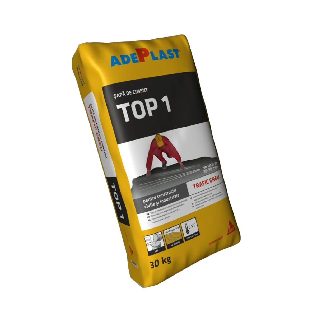 Șapă De Ciment AdePlast TOP-1 30 Kg