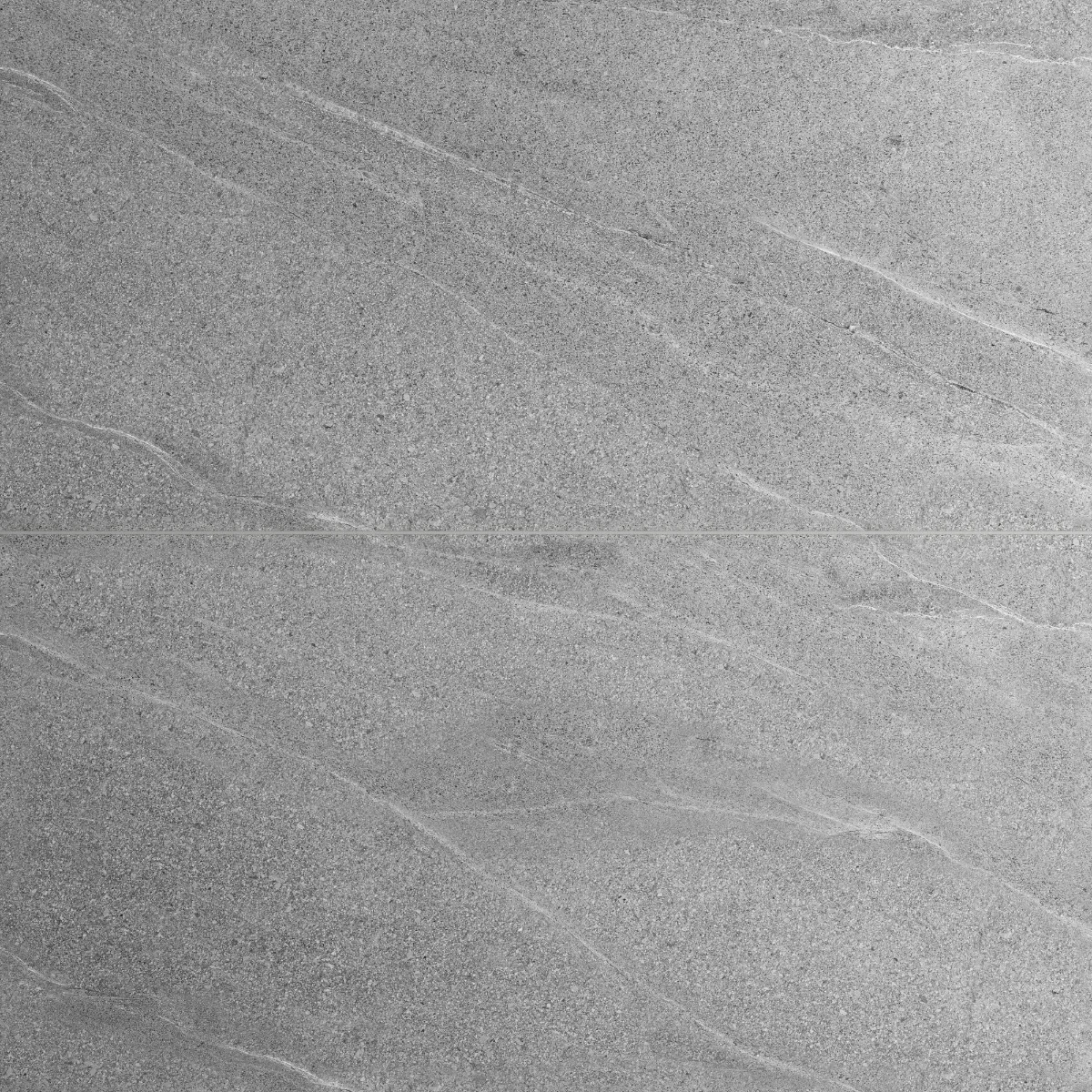 Gresie Exterior / Interior Portelanata Grainy Grey 60 x 120 Cm Mata Rectificata Tip Piatra Naturala