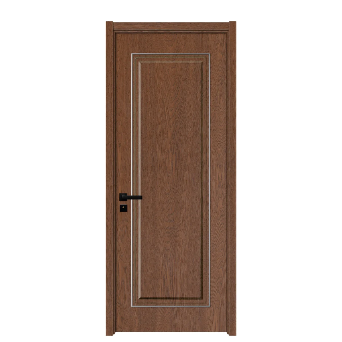 Usa Interior Din MDF KM 460 Reversibila Toc Inclus Stejar Inchis 60 X 200 Cm