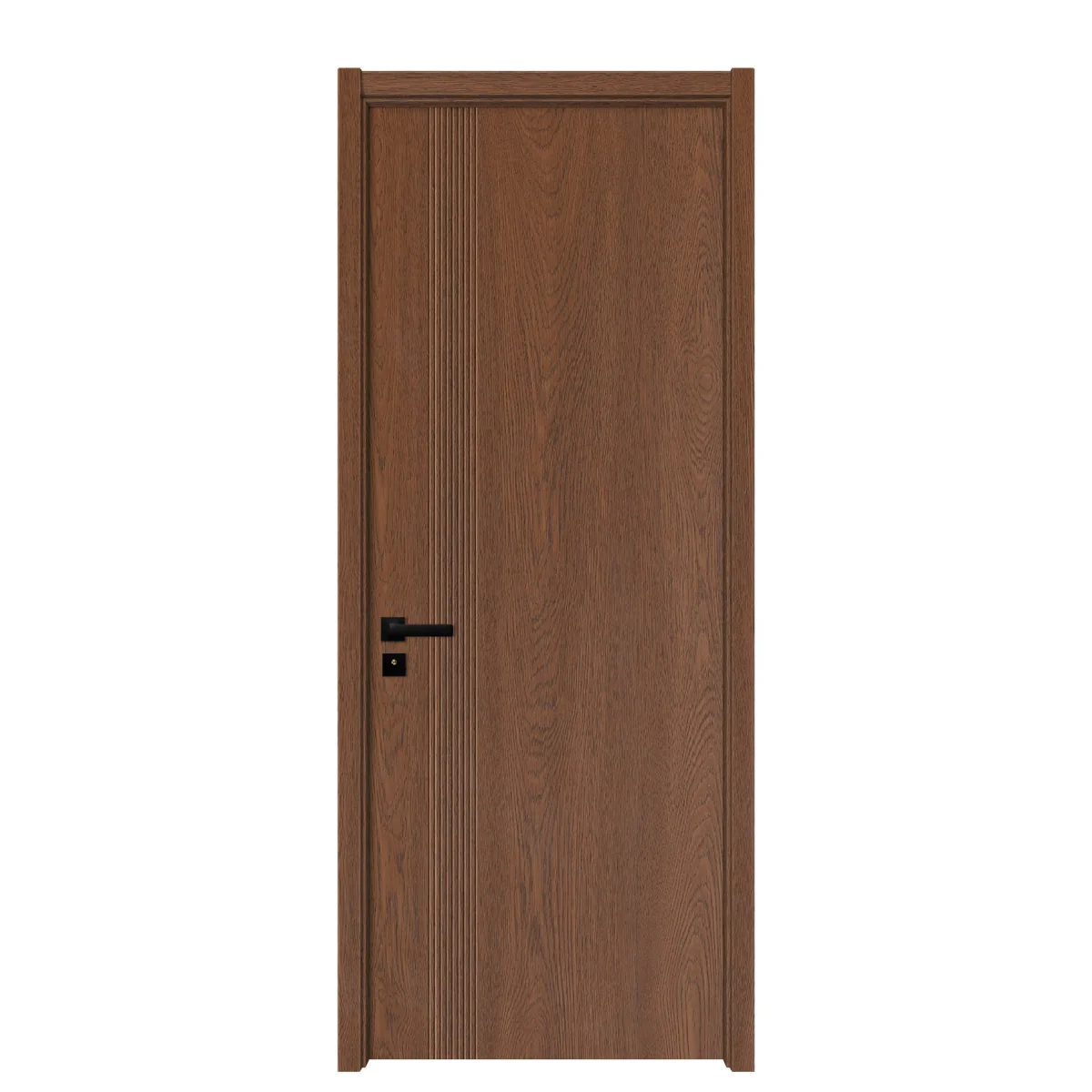 Usa Interior Din MDF KM 507 Reversibila Toc Inclus Stejar Inchis 60 x 200 cm
