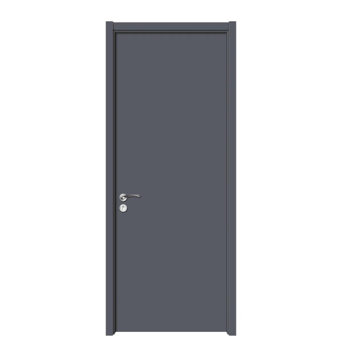 Usa Interior Din MDF OP 030 Reversibila Toc Inclus Gri Antracit 60 x 200 cm