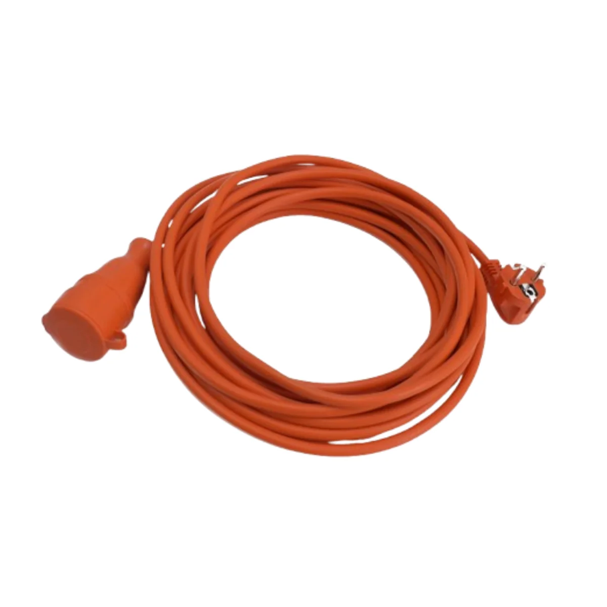 Prelungitor Cu Fișă Și Priză IP44 30 m Pentru Exterior Cu Capac De Protecție Secțiune Cablu 3x1.5 mm² Portocaliu