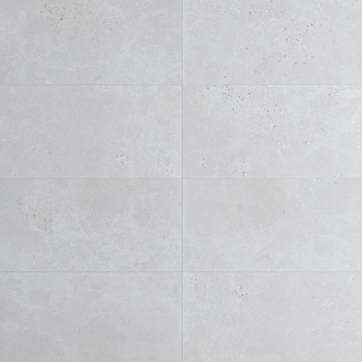 Gresie Exterior / Interior Antiderapanta Walk Bianco 30 x 60 cm Mata Portelanata Aspect Ciment