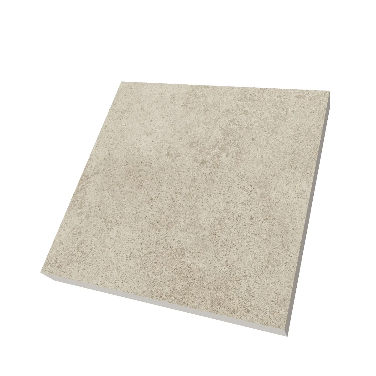 Gresie Exterior / Interior Antiderapanta Glem Beige 60 x 60 cm Mata Portelanata Rectificata Aspect Ciment