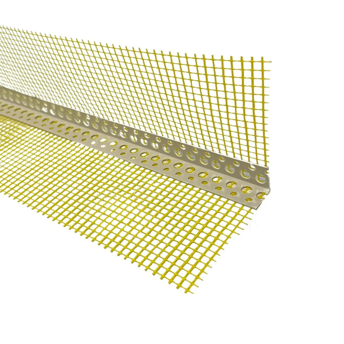 Profil Colt PVC Cu Plasă Interior / Exterior 23x23 mm 3 m – Bico Expert Galben