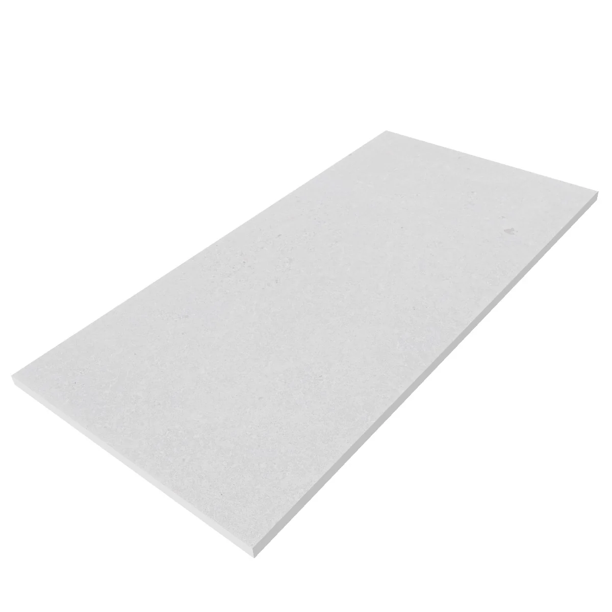 Gresie Antiderapanta Exterior / Interior Arabella Bianco 30 x 60 cm Mata Portelanata Aspect Ciment