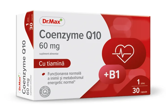 Dr. Max Coenzima Q10 60mg, 30 capsule moi