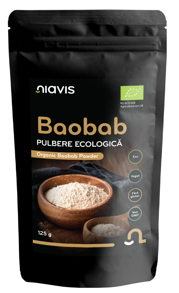 Pulbere ecologica Baobab, 125g, Niavis