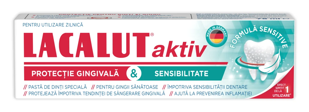 Pasta de dinti Protectie si Sensibilitate, 75ml, Lacalut