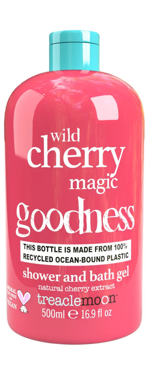Gel de dus Wild Cherry Magic, 500ml, Treaclemoon