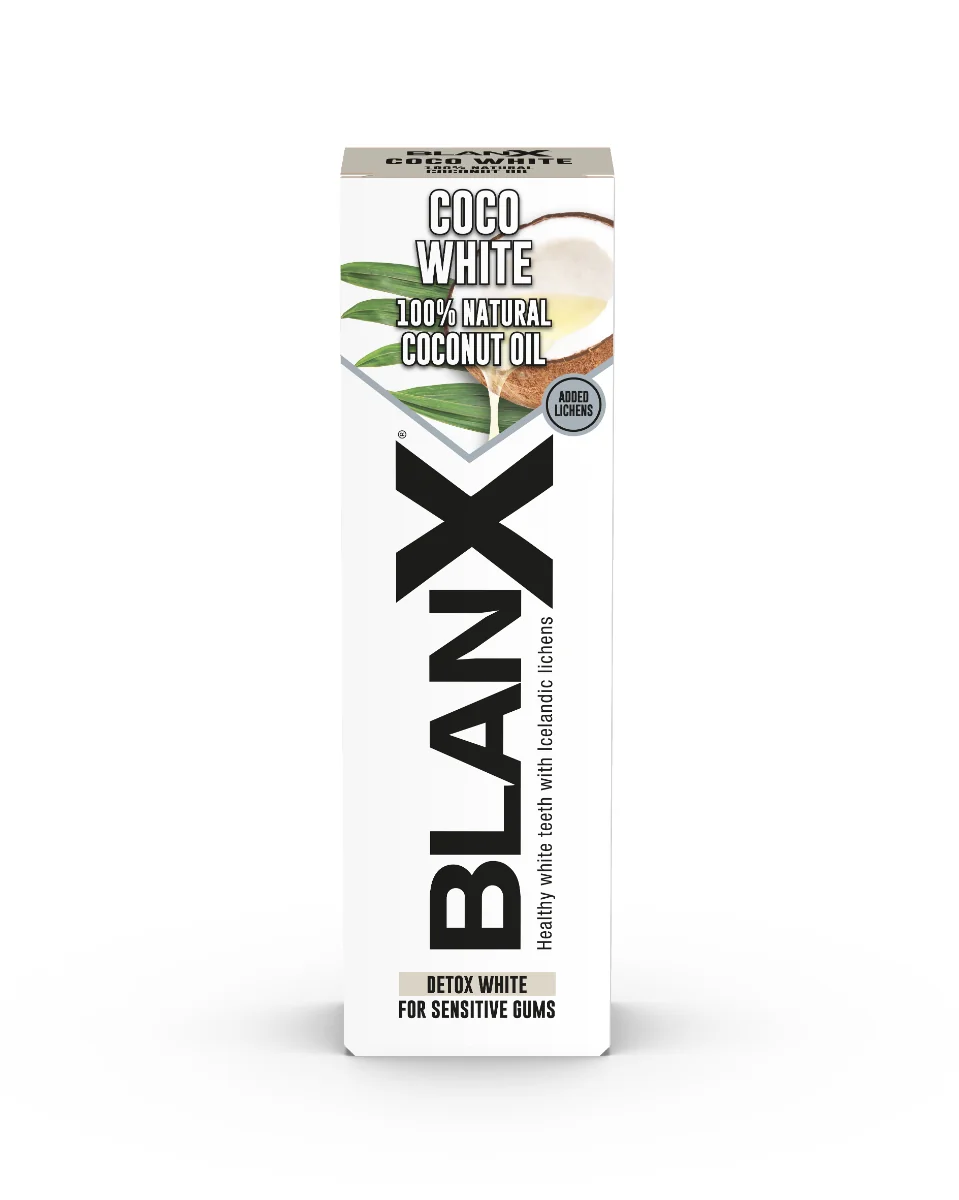Pasta de dinti Coco White, 75ml, BlanX