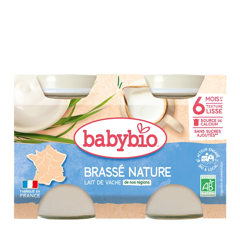 Crema de iaurt, 2 x 130g, BabyBio