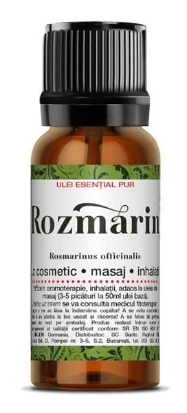Ulei esential de rozmarin, 10ml, Steaua Divina