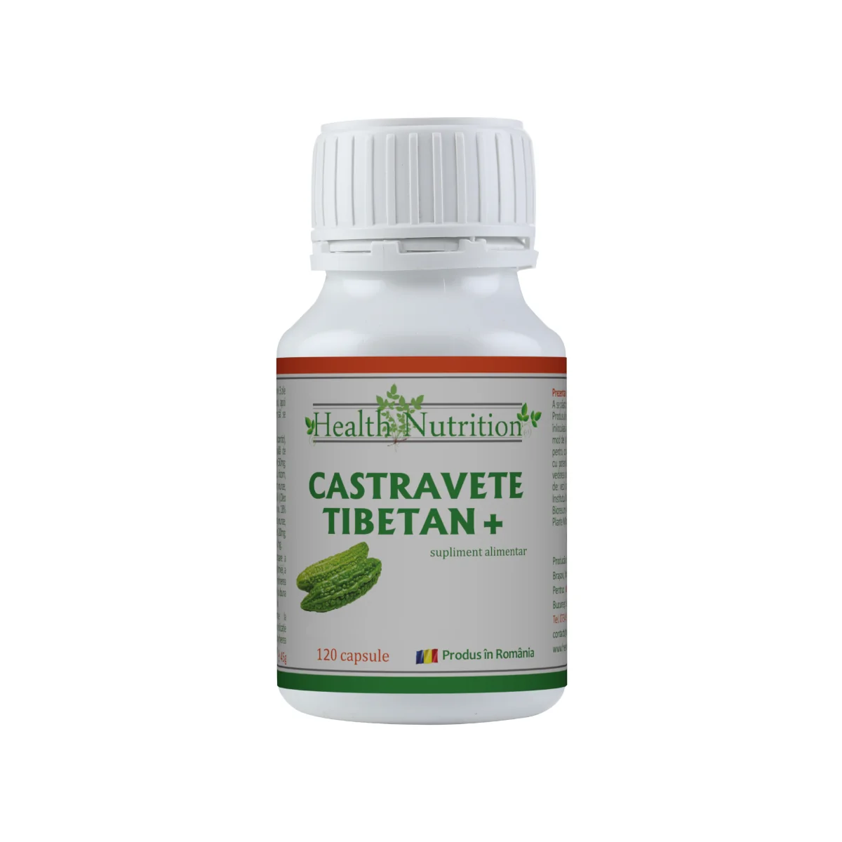 Castravete tibetan, 120 capsule, Health Nutrition