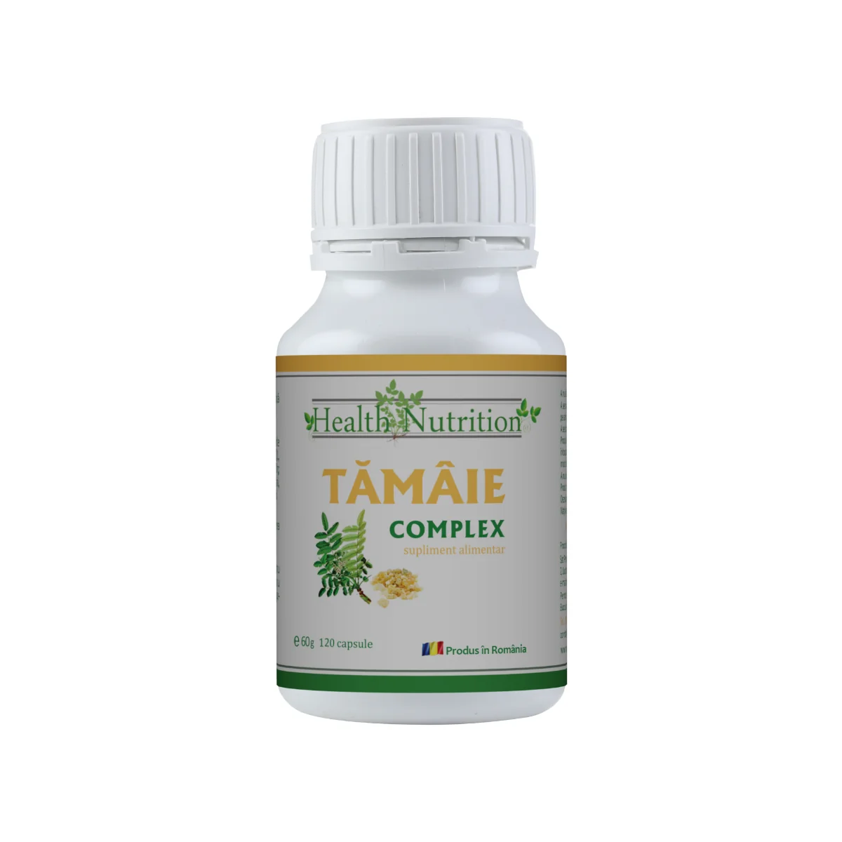 Extract natural de tamaie, 120 capsule, Health Nutrition