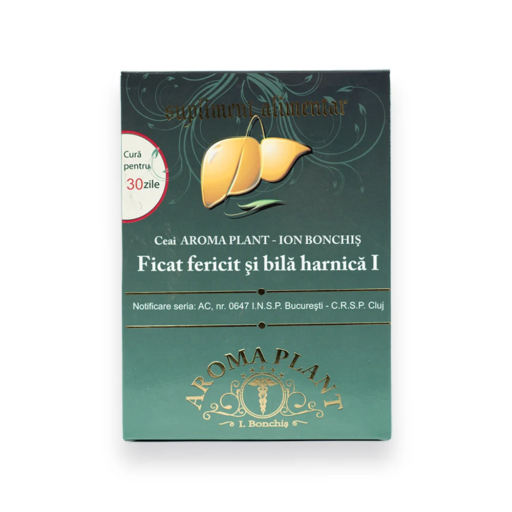 Ceai ficat fericit si bila harnica I, 160g, Aroma Plant Bonchis
