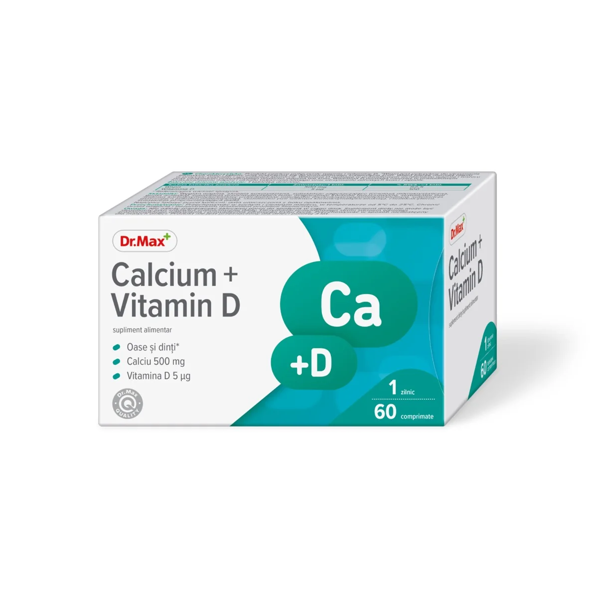 Dr. Max Calcium D, 60 comprimate